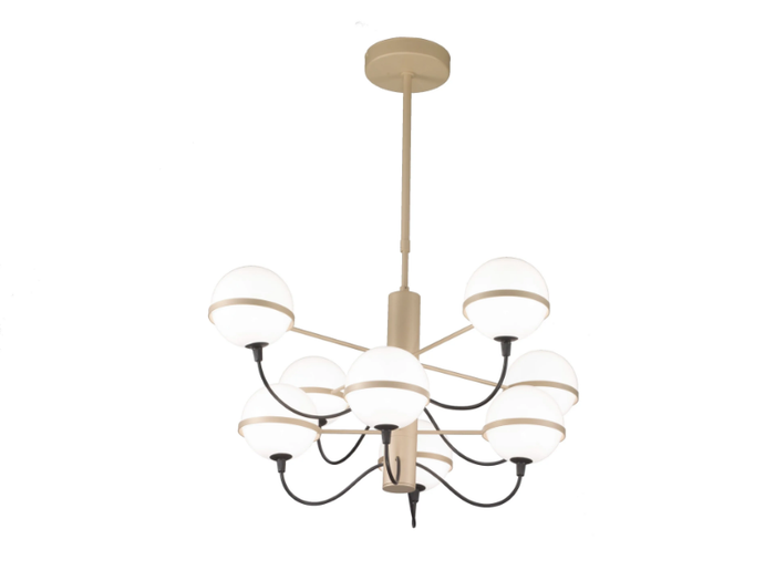 GIRO - LED glass chandelier _ Metal Lux